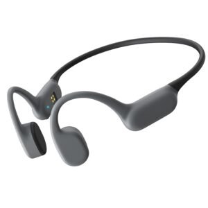 Purchase Bone Conduction Headphones, Bluetooth 5.4 Open Ear Headphones Wi-fi with Mic,IPX6 Sport Headphones for Operating(Gray) – Greatest Worth India | AskMeFlash