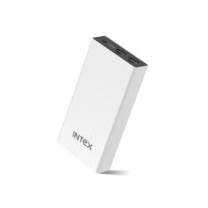 Purchase Intex Core 20K Poly 20000mAh Energy Financial institution with 12W, Twin USB Output, Sort-C & Micro Enter, LED Indicator, Multi-Layer Safety, Moveable Charger for Smartphones & Tablets (White) – Greatest Value India | AskMeFlash