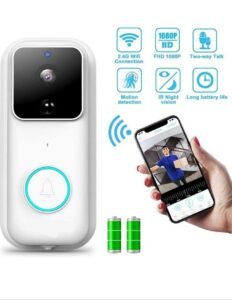 Purchase Auslese® Sensible WiFi Wi-fi FHD 1080P Video Doorbell Infrared Door Cellphone Entry System 2 Approach Speak Straightforward Set up - Finest Worth India | AskMeFlash - Image 7