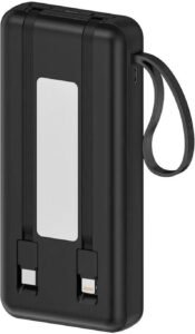 Purchase Photo voltaic Energy Financial institution with Constructed-in Cables, LED Show, USB-C and Lightning, Transportable Charger for Out of doors Journey - Finest Worth India | AskMeFlash - Image 2