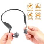 Purchase Vape solely Bone Conduction Headphones Bluetooth Wi-fi Titanium HiFi Stereo with Mic for Operating Driving Biking Waterproof Open Ear Sports activities Headsets for Android (Black) - Greatest Value India | AskMeFlash - Image 2