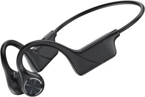 Purchase MONODEAL Bone Conduction Headphones Bluetooth Open Ear Headphones Wi-fi IPX5 Waterproof Headset with Microphone Sport Headphones Lengthy Battery Life Earphones for Runners Health Biking – Finest Value India | AskMeFlash