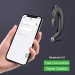 Purchase CALANDIS® F88 Bone Conduction Bluetooth Ear-Hook Single Headphone Blue - Greatest Value India | AskMeFlash - Image 3