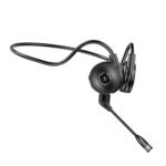 Purchase Bone Conduction Headphones with Mic for Working Driving Low Latency Black|Bone Conduction Bluetooth Headphones — Open-Ear Sport Headset, Bluetooth 5.0, 6–8 hr Playtime – Greatest Value India | AskMeFlash