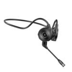Purchase Bone Conduction Headphones with Mic for Operating Driving Low Latency Black – Greatest Value India | AskMeFlash