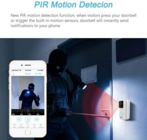 Purchase Auslese® Sensible WiFi Wi-fi FHD 1080P Video Doorbell Infrared Door Cellphone Entry System 2 Approach Speak Straightforward Set up - Finest Worth India | AskMeFlash - Image 8