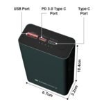 Purchase ZEBRONICS EnergiTank 20MR1, Steel Energy Financial institution, 20000 mAh, 22.5W Tremendous Quick Charging PD 3.0 (PPS), Twin Kind C & USB Port, LED Indicator, for iPhone, Android, Tablets, Airpods (Olive) - Greatest Value India | AskMeFlash - Image 3
