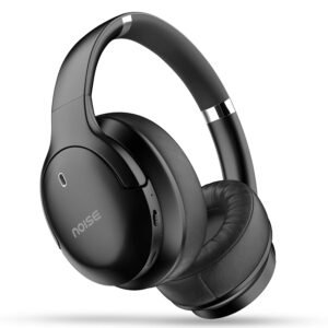 Purchase Noise Airwave Max 4 Wi-fi Over Ear Headphones with 70H Playtime, ENC, 40mm Driver, Low Latency(as much as 40ms), Twin Pairing, BT v5.4 (Carbon Black) – Finest Value India | AskMeFlash