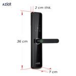 Purchase Aziot Essence Digital Fingerprint Door Lock – Excessive-Safety Digital Keyless Entry with Fingerprint, Passcode, RFID, and Handbook Key Entry - Finest Worth India | AskMeFlash - Image 4