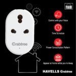 Purchase Havells 16 A Wi-Fi Good Plug (White) with Voice Management & Vitality Monitoring — Appropriate for Giant Home equipment like Geysers, Heaters, OFRs, and Air Conditioners (Works with Alexa and Google Assistant) - Greatest Worth India | AskMeFlash - Image 4