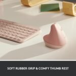 Purchase Logitech Carry Vertical Ergonomic Mouse, Wi-fi, Bluetooth or Logi Bolt USB Receiver, Quiet clicks, 4 Buttons, Suitable with Home windows/macOS/iPadOS, Laptop computer, PC - Rose - Finest Worth India | AskMeFlash - Image 2