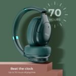 Purchase Noise Airwave Max 4 Wi-fi Over Ear Headphones with 70H Playtime, ENC, 40mm Driver, Low Latency(as much as 40ms), Twin Pairing, BT v5.4 (Tropical Teal) - Finest Worth India | AskMeFlash - Image 5