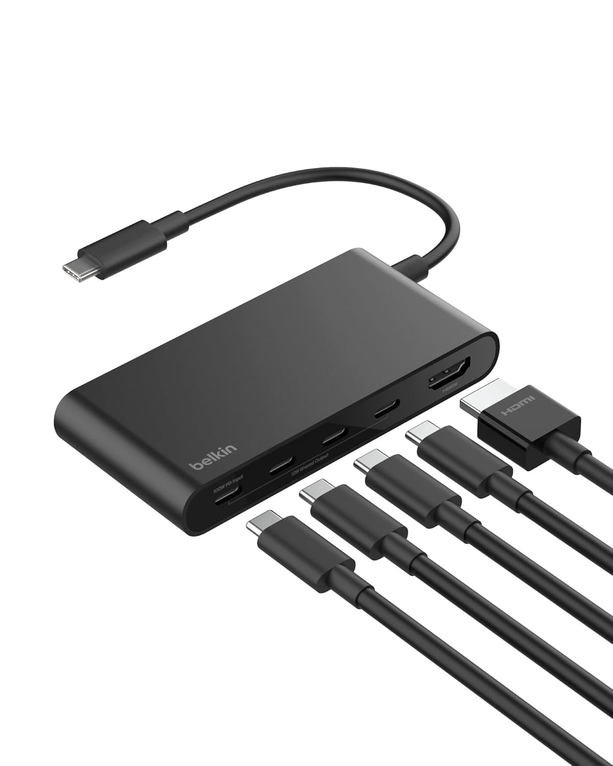 Purchase Belkin USB Hub for Laptop computer 5-in-1, USB C Hub – Multi USB Port Adapter with 4K HDMI @ 60Hz, 100W USB-C PD, 10Gbps Excessive Velocity Knowledge Switch | Kind C Hub Docking Station for MacBook, iPad Professional, Chromebook - Finest Worth India | AskMeFlash