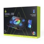 Purchase Archer Tech Lab Cooling Pad Stand for Gaming Laptop computer with RGB Lighting, 5 Turbo Cooler Followers, 5 Adjustable Angles, Aluminum Steel Grid, Cellphone Holder, Helps upto 17" Laptop computer for Gaming Work(Squall 200) - Finest Value India | AskMeFlash - Image 8