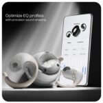 Purchase Fireplace-Boltt Newly Launched Aero Glide Open Ear Wi-fi TWS Earbuds, Customized EQ, Bluetooth 5.4 Earphones, 50H Playtime, Quick Charging Case, 50ms Low-Latency Gaming & Contact Controls Midnight Black - Finest Value India | AskMeFlash - Image 6