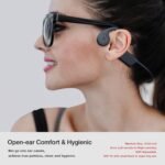 Purchase Bone Conduction Headphones, 12 Hours Playtime Bluetoeth 5.3 Headset Open Ear Wi-fi Earphone - IP55 Sweatproof Constructed-in Mic,Good for Operating Biking Climbing Exercises(Black) - Finest Value India | AskMeFlash - Image 3