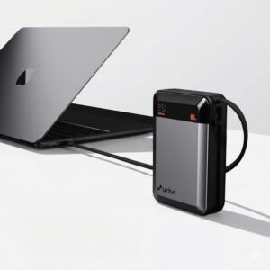 Purchase URBN 20000 mAh 65W Extremely Volt Energy Financial institution | Twin Output | PD + QC Suitable | LED Show | Two-Approach Quick Cost | Go-By means of Charging | for MacBook Air, iPhone, Samsung, Android & Extra (Gray) – Greatest Value India | AskMeFlash
