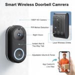 Purchase Video Doorbell Digital camera Wi-fi with AI Detection - Night time Imaginative and prescient, PIR Movement Alerts, Constructed-in Chime, IP65 Weatherproof, Cloud Storage - Greatest Worth India | AskMeFlash - Image 7