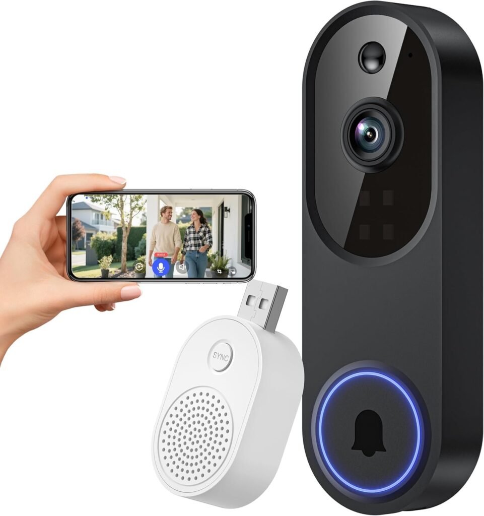 Purchase Suicune Video Doorbell Digicam Wi-fi with Chime, AI Human Detection, 2-Approach Discuss, 2.4G Wi-Fi, Cloud Storage, Battery Powered, Indoor Outside Surveillance – Finest Worth India | AskMeFlash