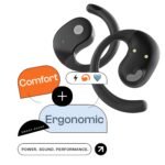 Purchase Fireplace-Boltt Newly Launched Aero Glide Open Ear Wi-fi TWS Earbuds, Customized EQ, Bluetooth 5.4 Earphones, 50H Playtime, Quick Charging Case, 50ms Low-Latency Gaming & Contact Controls Midnight Black - Finest Value India | AskMeFlash - Image 14