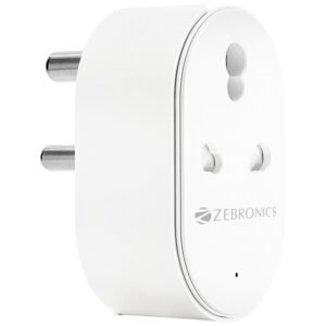 Purchase Zebronics ZEB-SP116, Sensible Wi-Fi Plug Suitable with Google Assistant & Alexa, Helps Upto 16A and Comes with a Devoted APP That Options Scheduled Management and Vitality Monitoring. – Finest Worth India | AskMeFlash