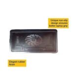Purchase BKN Pocket book Cooling Pad Ergonomic Laptop computer Cooler with 1 Fairly Large LED Followers, Laptop computer Stand, USB Ports, Appropriate for Upto 14/15.6 inch Laptops – Finest Worth India | AskMeFlash