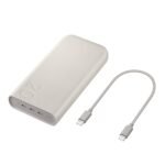 Purchase Samsung Galaxy 20000mAh Energy Financial institution, Wired Battery Pack, Grey - Finest Value India | AskMeFlash - Image 6