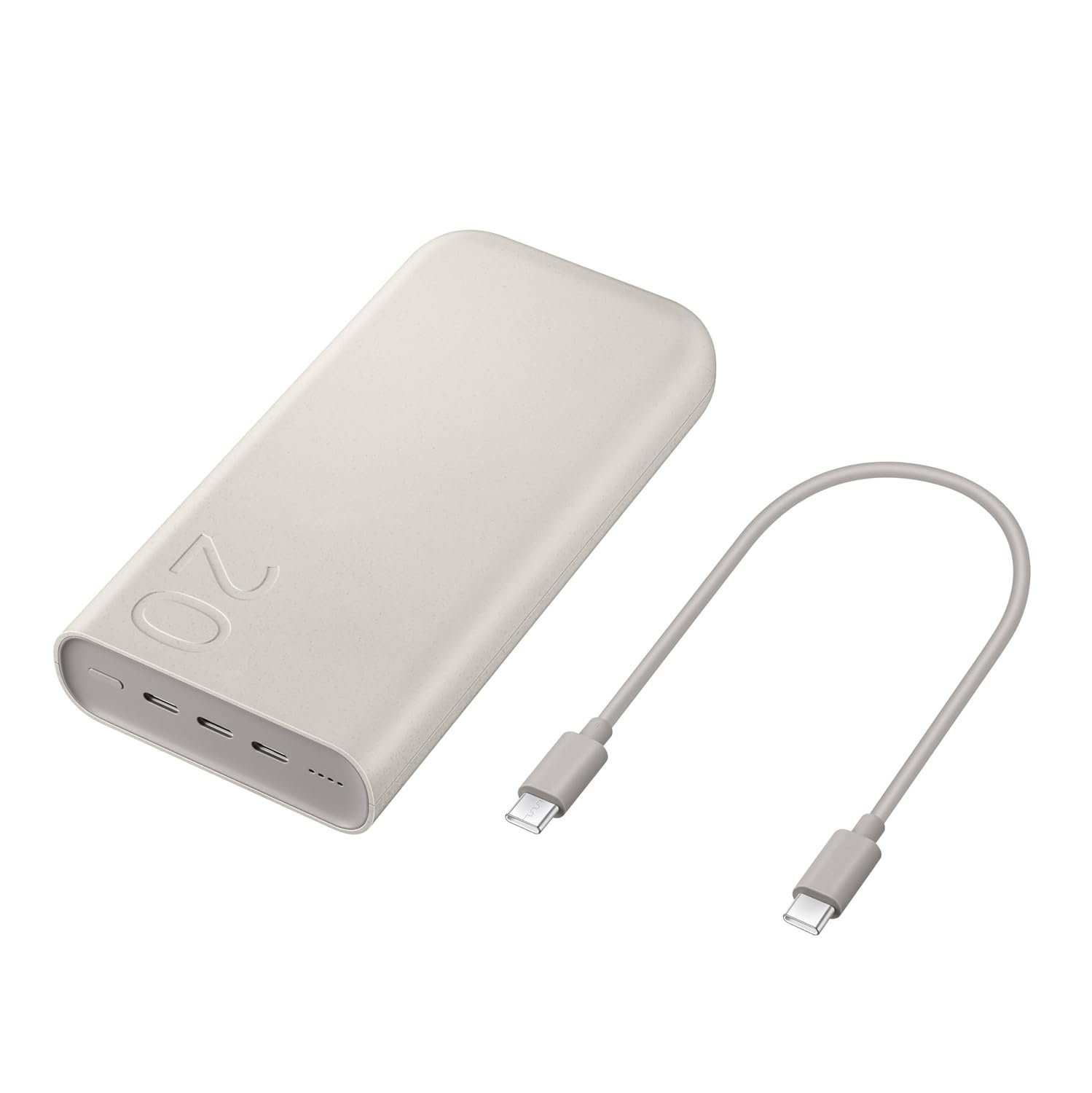 Purchase Samsung Galaxy 20000mAh Energy Financial institution, Wired Battery Pack, Grey - Finest Value India | AskMeFlash - Image 6