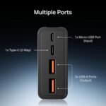 Purchase Boat Energyshroom PB435 20000 mAh 35W Tremendous Quick Charging Energy Financial institution, Sensible 12 Layer Safety (4X Output Ports, Helps Android, iPhone, Tablets, Earbuds, and many others.) (Onyx Black) - Finest Worth India | AskMeFlash - Image 7