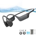 Purchase Bone Conduction Swimming Headphones,Waterproof IP68,Bluetooth 5.4, Constructed-in 32GB TF Swimming Headphones Underwater Music Participant, Open Ear Bluetooth Earbuds (Black) – Greatest Value India | AskMeFlash