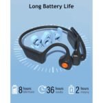 Purchase MONODEAL Bone Conduction Headphones with Mic,Open Ear Headphones Wi-fi Bluetooth 5.1/Mute Perform/Multi-Level Succesful,Air Conduction Headphones with Noise Canceling Mic,for Driving House Workplace - Finest Value India | AskMeFlash - Image 6