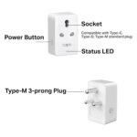 Purchase Tapo P110 16A Wi-Fi Sensible Plug with Power Monitoring | Appropriate for Massive Home equipment like Geysers, Microwave Ovens, Air Conditioners (Works with Alexa and Google Assistant)| 4-Approach Security Safety - Finest Worth India | AskMeFlash - Image 2