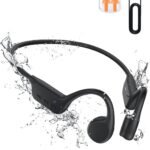 Purchase Bone Conduction Headphones, Wi-fi Open-Ear Bluetooth 5.3 with Mic – MP3 Play Constructed-in 32GB Reminiscence, IPX8 Waterproof Sports activities Headphones for Exercise Swimming Working – Finest Worth India | AskMeFlash