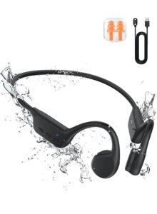 Purchase Bone Conduction Headphones, Wi-fi Open-Ear Bluetooth 5.3 with Mic – MP3 Play Constructed-in 32GB Reminiscence, IPX8 Waterproof Sports activities Headphones for Exercise Swimming Working – Finest Worth India | AskMeFlash