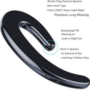 Purchase Drumstone (Solely 𝟭𝟬+𝟱 Yr Guarantee) Bone Conduction Wi-fi Bluetooth Earbuds – Extremely-Skinny Design with Mic, Noise Discount, and Common Compatibility for Sports activities – Finest Value India | AskMeFlash