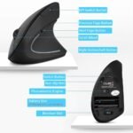 Purchase 2020 Upgraded Vertical Wi-fi 2.4G Optical Ergonomic Mouse-Scale back Wrist Ache, 6 Buttons 4 Adjustable DPI 1000/1600/2000/2400 Ranges, Higher Efficiency for PC, Desktop, Laptop computer. - Greatest Worth India | AskMeFlash - Image 5