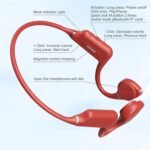 Purchase Bone Conduction Headphones - Bluetooth 5.4 & 32GB Reminiscence MP3 Participant IP68 Waterproof Headphones for Swimming, Bone Conduction with Mic Open Ear Operating Headphone for Swimming, Operating, Biking (Purple) - Finest Worth India | AskMeFlash - Image 5