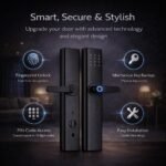 Purchase AERYS Good Door Lock | 4-in-1 Digital Lock with Fingerprint, RFID, PIN & Key | Triple Cylinder Safety (3X Safer) | Black | Primary Door Lock for Residence & Workplace | 3-Yr Guarantee + Free Set up - Greatest Worth India | AskMeFlash - Image 6