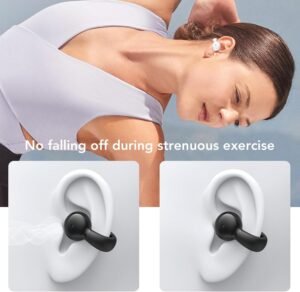 Purchase Open Ear Wi-fi Earbud, V5.3 Clip On Earphone, Single Ear Clip Earbud with Noise Cancelling, IPX5 Waterproof, for Sports activities Operating (Multicolor) - Finest Worth India | AskMeFlash - Image 5