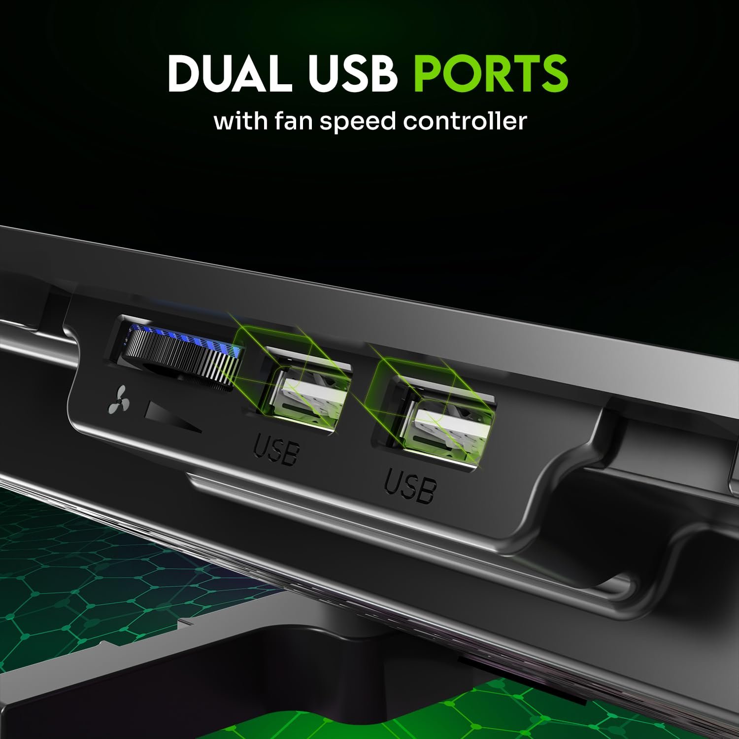 Purchase SpinBot Airflow X10 Laptop computer Cooling Pad with Twin Followers | Low Noise 30dB | 4-Degree Adjustable Stand | 2 USB Ports with Velocity Management | Cooling Stand for Gaming & Work Laptops as much as 17" - Greatest Worth India | AskMeFlash - Image 4