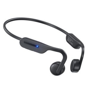 Purchase Bone Conduction Headphones, Open Ear Headphones, Superior Sound Wi-fi Bluetooth Working Headphones 10H Playtime, Comfy Match Waterproof for Music, Exercises, Journey – Finest Value India | AskMeFlash