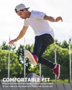 Purchase MONODEAL Bone Conduction Headphones Bluetooth Open Ear Headphones Wi-fi IPX5 Waterproof Headset with Microphone Sport Headphones Lengthy Battery Life Earphones for Runners Health Biking - Finest Value India | AskMeFlash - Image 6