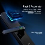 Purchase QUBO Good Door Lock Important from Hero Group | 7-Means Unlocking | Cell App | Fingerprint | OTP Distant Unlocking | PIN | RFID Card | Mechanical Key | 2 12 months Model Guarantee | (Black) - Finest Value India | AskMeFlash - Image 7