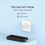 Purchase Xiaomi Energy Financial institution 4i 20000mAh 33W Tremendous Quick Charging PD |Sensible 12 Layer Safety|Sort C Enter & Output|Triple Output Ports|Helps Android,Apple, Tablets, Earbuds,Watch(MI Powerbank),Black - Greatest Value India | AskMeFlash - Image 5