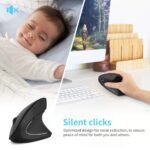 Purchase 2020 Upgraded Vertical Wi-fi 2.4G Optical Ergonomic Mouse-Scale back Wrist Ache, 6 Buttons 4 Adjustable DPI 1000/1600/2000/2400 Ranges, Higher Efficiency for PC, Desktop, Laptop computer. - Greatest Worth India | AskMeFlash - Image 6