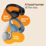 Purchase Noise Two Wi-fi On Ear Headphones with 50 Hours Playtime, Low Latency(as much as 45ms), 4 Play Modes, Twin Pairing, BT v5.3 (Daring Black) - Finest Value India | AskMeFlash - Image 10