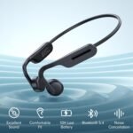 Purchase Bone Conduction Headphones, Open Ear Headphones, Superior Sound Wi-fi Bluetooth Working Headphones 10H Playtime, Comfy Match Waterproof for Music, Exercises, Journey - Finest Value India | AskMeFlash - Image 2