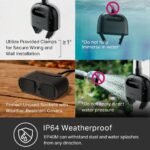 Purchase Kasa Matter Sensible Outside Plug, Twin Outlet, IP64 Climate Resistance, Works with Apple HomeKit, Amazon Alexa, Google Residence, SmartThings, 15A/1800W Max, ETL Licensed, 2.4G Wi-Fi Solely, EP40M - Greatest Worth India | AskMeFlash - Image 5