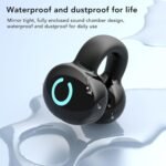 Purchase Open Ear Wi-fi Earbud, V5.3 Clip On Earphone, Single Ear Clip Earbud with Noise Cancelling, IPX5 Waterproof, for Sports activities Operating (Multicolor) - Finest Worth India | AskMeFlash - Image 6