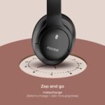 Purchase Noise Airwave Max 4 Wi-fi Over Ear Headphones with 70H Playtime, ENC, 40mm Driver, Low Latency(as much as 40ms), Twin Pairing, BT v5.4 (Carbon Black) - Finest Value India | AskMeFlash - Image 6